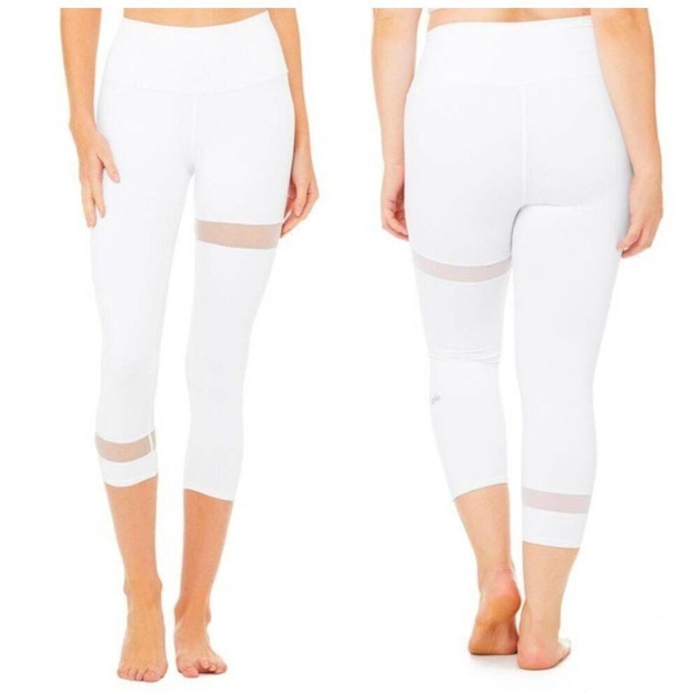 ALO YOGA High-Waisted Spatial Capri Pant Size XS